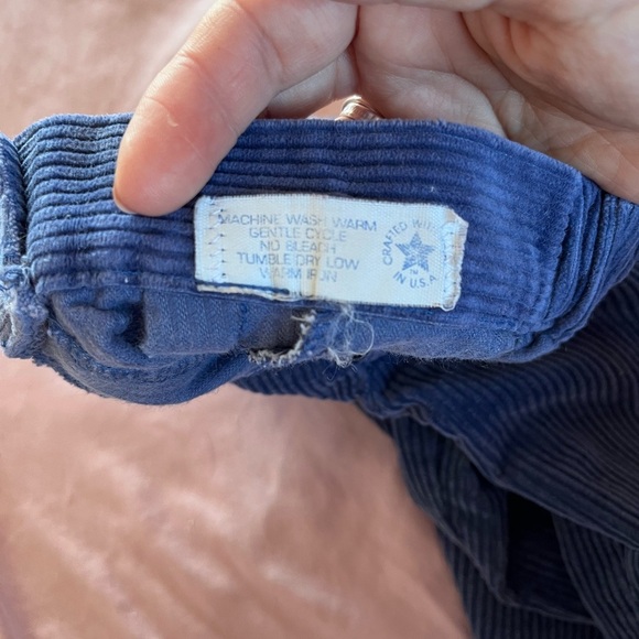 Vintage Children's Navy Corduroy Pants - Picture 4 of 6